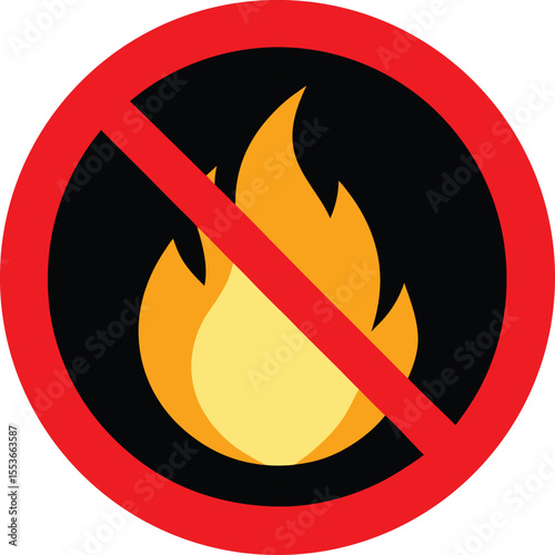 no fire sign