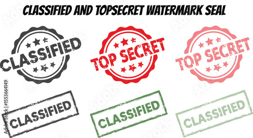 Top Secret and Classified Stamp Set – PowerPoint Template for Security, Privacy & Confidential Presentations. Fully Editable SVG for PowerPoint, Web, Illustrator, and most vector-based applications.