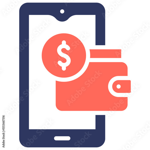 Mobile Wallet Icon