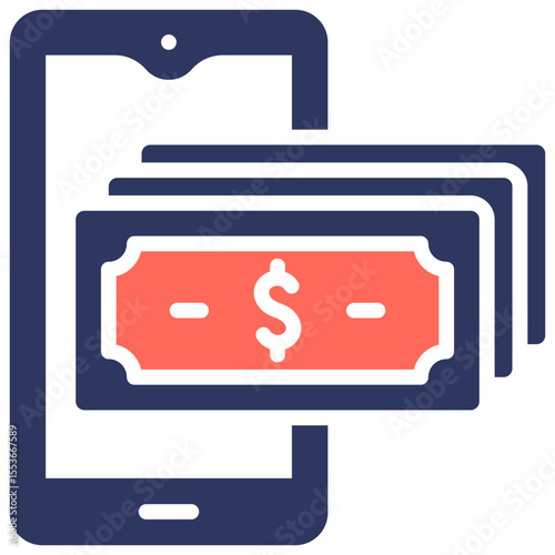 Mobile Money Icon