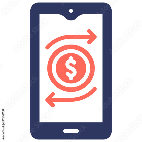 Mobile Transfer Icon