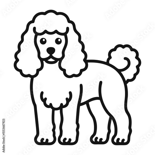Wallpaper Mural vector illustration of a dog Torontodigital.ca