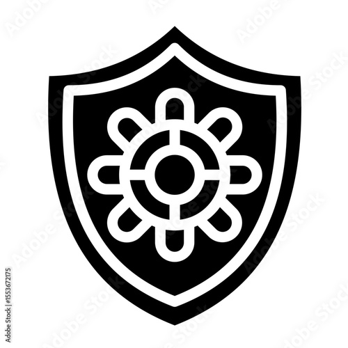 Antivirus Vector Icon Style  