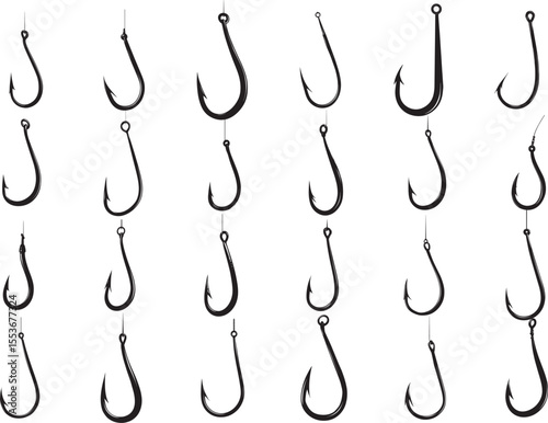 Fishing Hook Svg