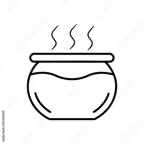 sacred pot line art