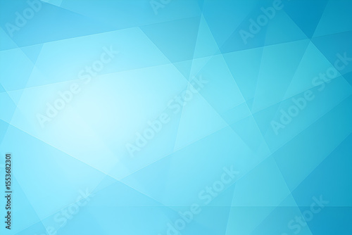 Light Blue Abstract Polygonal Background with Soft Geometric Shapes for Technology, Presentations, Website Design and Business Visuals