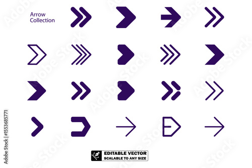 A collection of various black arrow icons pointing in different directions on a white background Free Download A collection of various black arrow icons pointing in different directions on a white background - GFXLoad