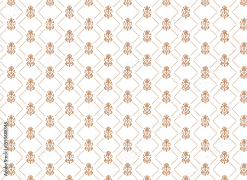 Damask seamless emboss pattern background. Vector classical luxury old damask ornament, royal victorian seamless texture for wallpapers,
 textile, wrapping. Vintage exquisite floral baroque template.