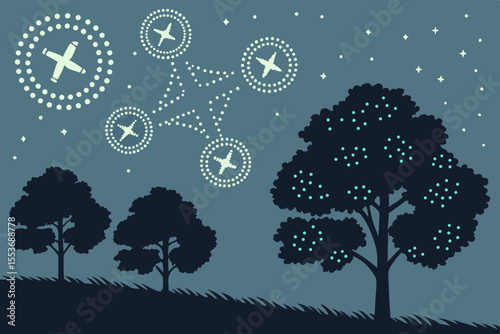 Drone shows offer an eco-friendly alternative to fireworks, with zero noise and no pollution