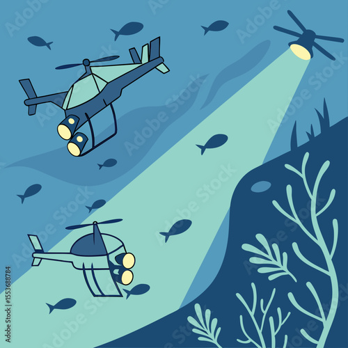 Dive to new depths with waterproof drones capable of reaching up to 100 meters underwater