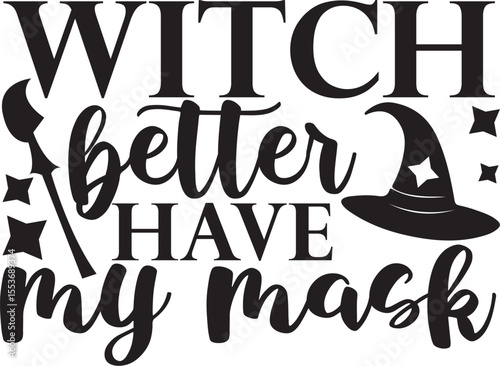 halloween typography t-shirt design