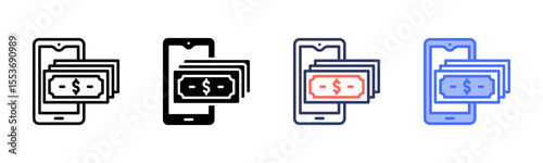 Mobile Money Icon