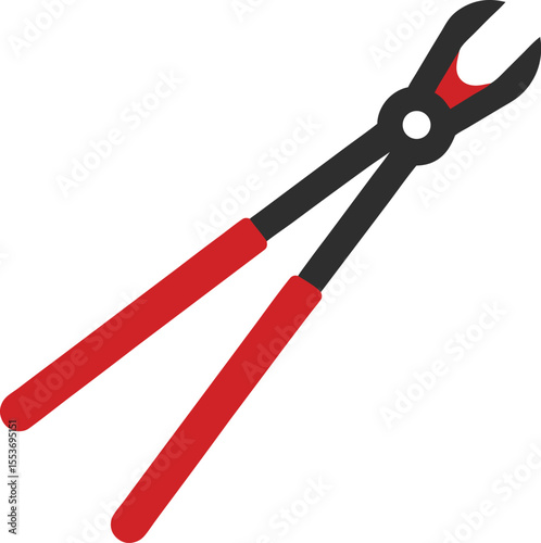 tongs icon clipart vector on transparent background
