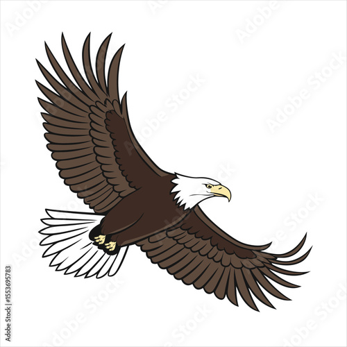 bald eagle vector ,ai generator