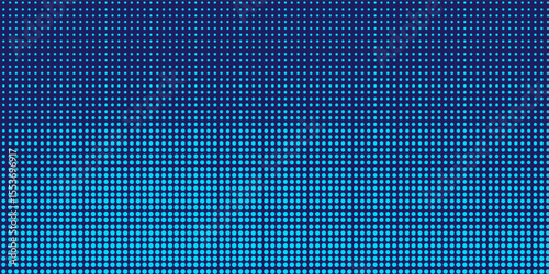blue wavy halftone background. Dot pop art sport style vector.