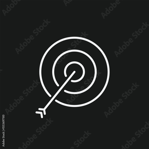 Achieving Business Goals and Marketing Objectives with a Targeted Strategy for Audience Precision and Sales Success Icon
