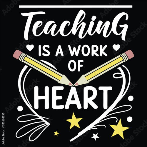 Teacher T-Shirt Design – Funny & Inspiring Typography