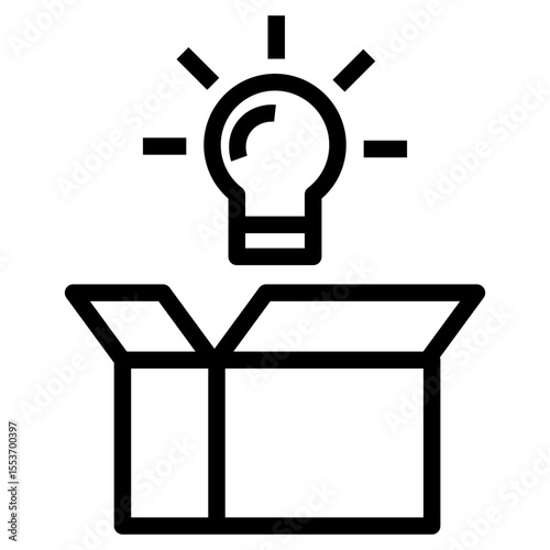 new product vector icon