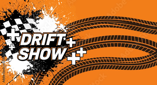 Adrenaline-Fueled Drift Show Tire Smoke & Thrills