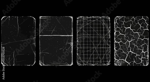Vintage Texture Pack Grunge, Crackle, Grid & Paper Backgrounds
