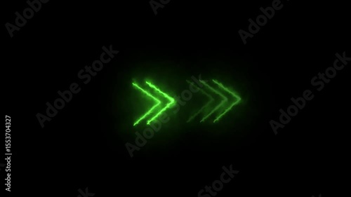 Arrow 4k video icon