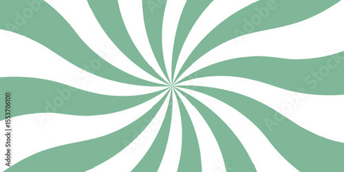 Sun ray vector background radial sunrise or sunset light retro design. Horizontal, universal for website, text, marketplaces, products, business. Abstract contrast radial burst pattern twisted rays.