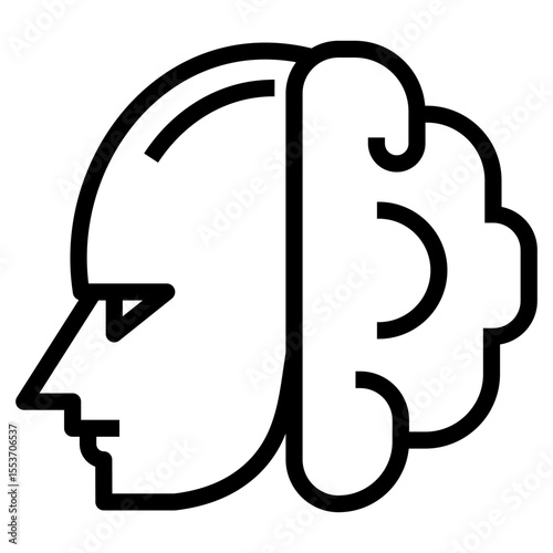 neuro vector icon
