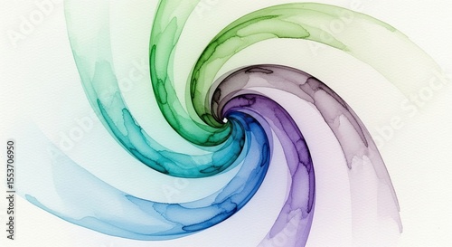 abstract background with colorful waves