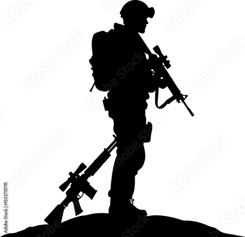 Military, Army vector bundle