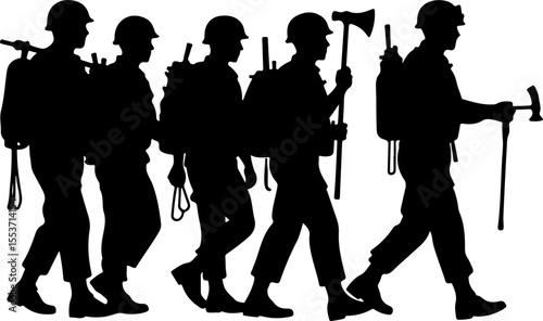 Soldiers, Military, Army,  vector bundle