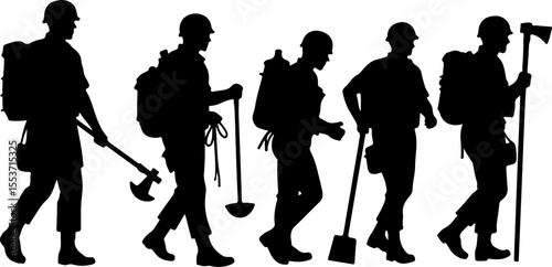 Soldiers, Military, Army,  vector bundle