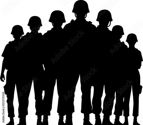 Soldiers, Military, Army,  vector bundle