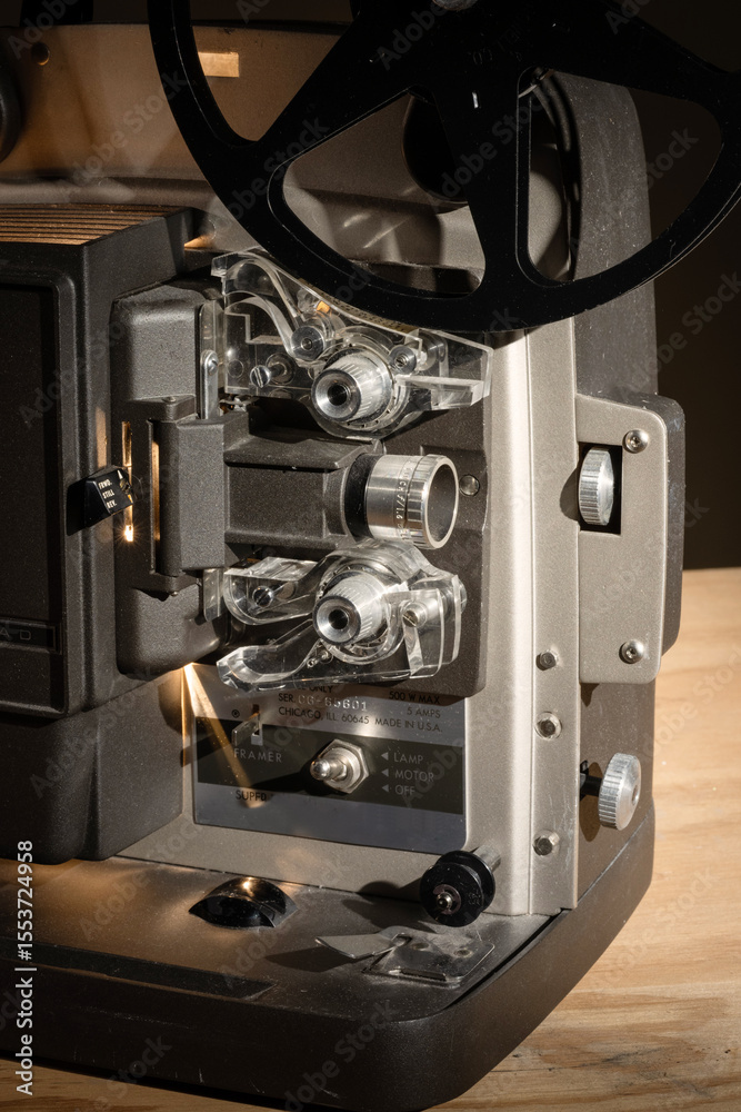 Fototapeta premium old film projector