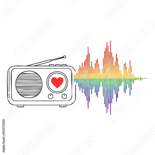 LGBTQIA+ Illustration