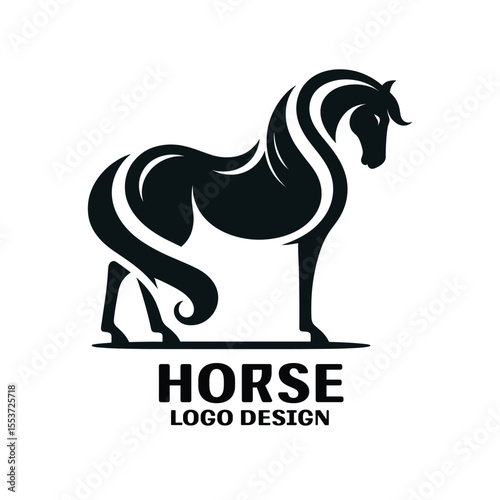 Horse Vector Logo Design