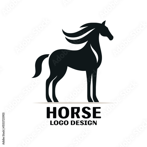 Horse Vector Logo Design