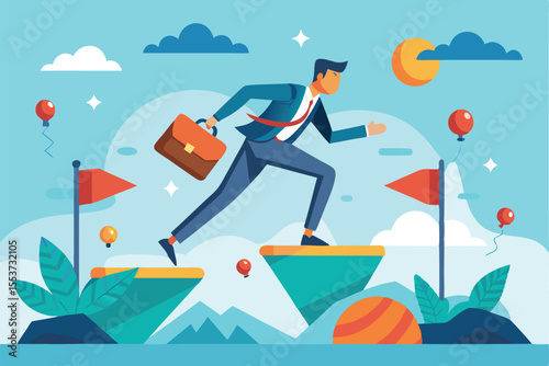 Navigating challenges in business with determination and focus during a competition to achieve success and avoid pitfalls