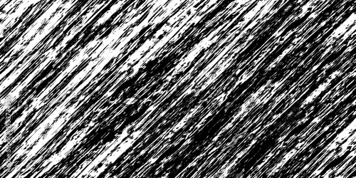 Black and white grunge. Distress overlay texture. Abstract surface dust and rough dirty wall background concept. Worn, torn, weathered effect. Vector illustration, modern