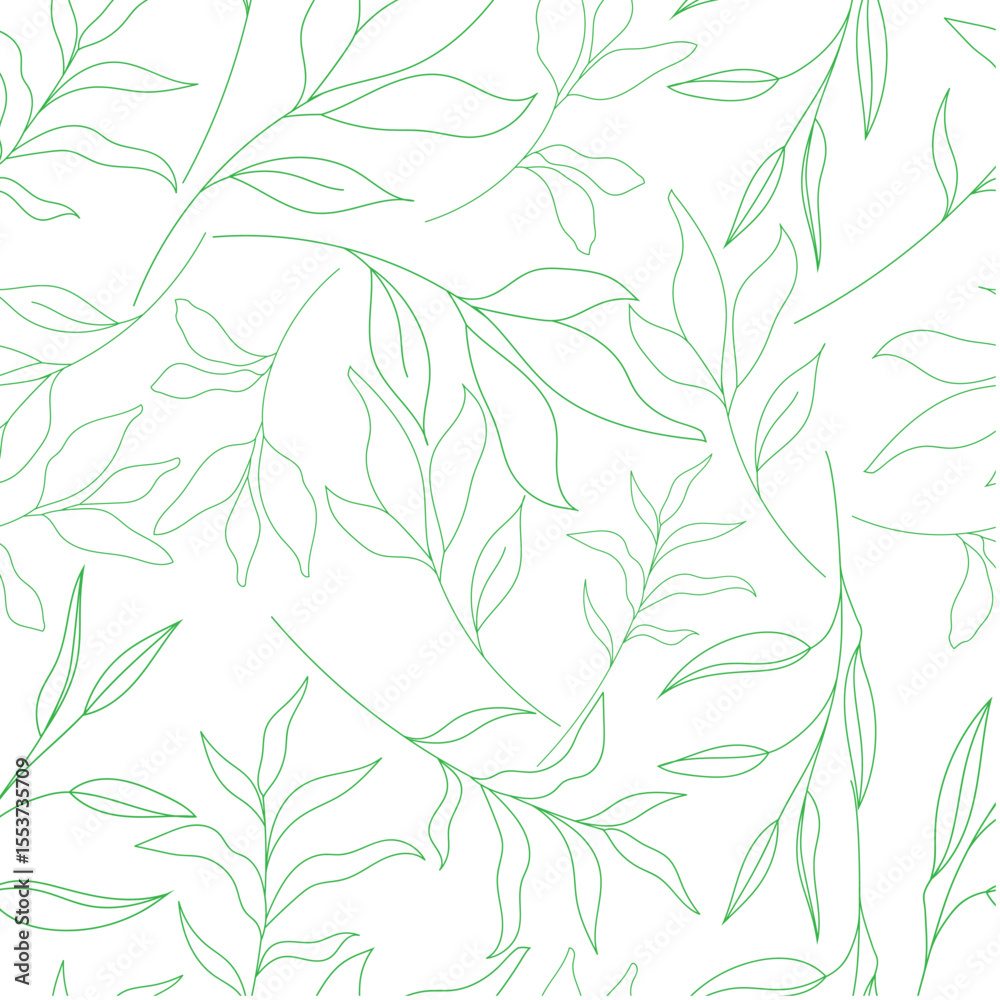 Naklejka premium seamless floral pattern