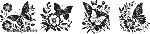 black and white background