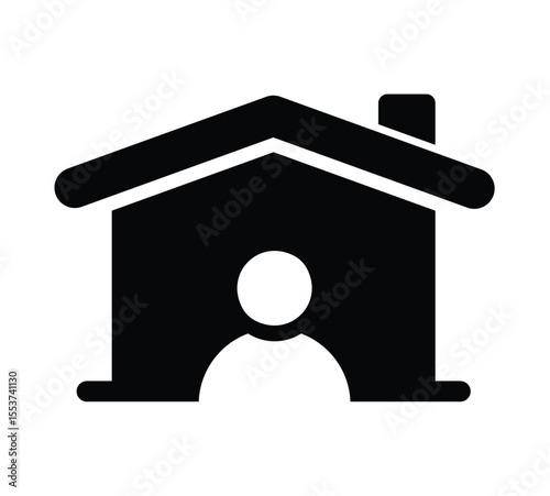 Real estate home icon