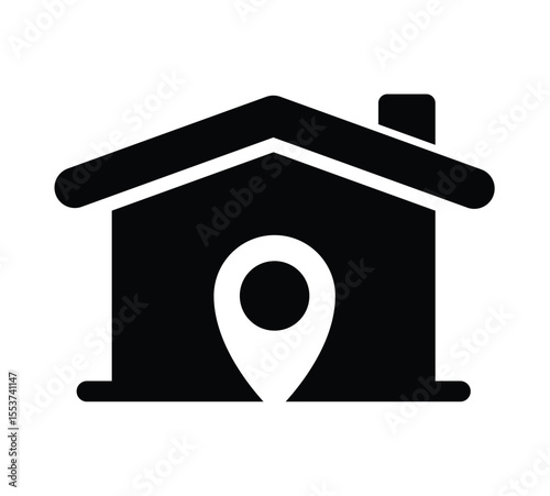 Real estate home icon