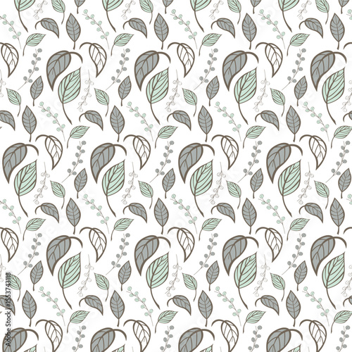 seamless background with hearts