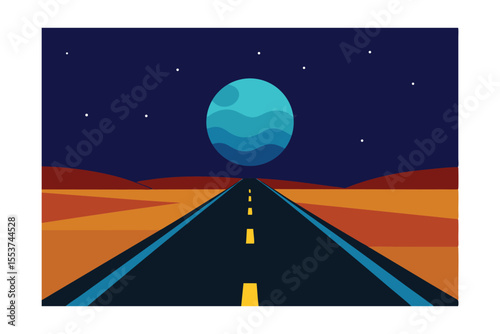 road to night