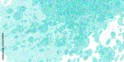watercolor isolated abstract background turquoise. vector modern.