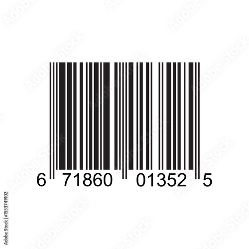 Product Barcode Illustration  