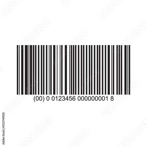 Simple Barcode Illustration  