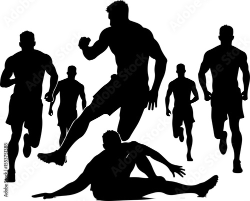 jump, jumping, ball, sport, team, vector bundle