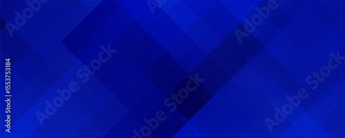 Abstract banner design with blue geometric background. Blue banner background. Vector abstract graphic design banner pattern background template. eps 10