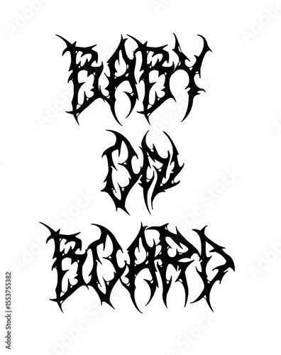 Wallpaper Mural BABY ON BOARD ILLUSTRATION  Torontodigital.ca